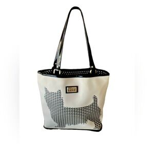 Lulu Guinness Cream/Black NWOT “Westie” collectors Purse
